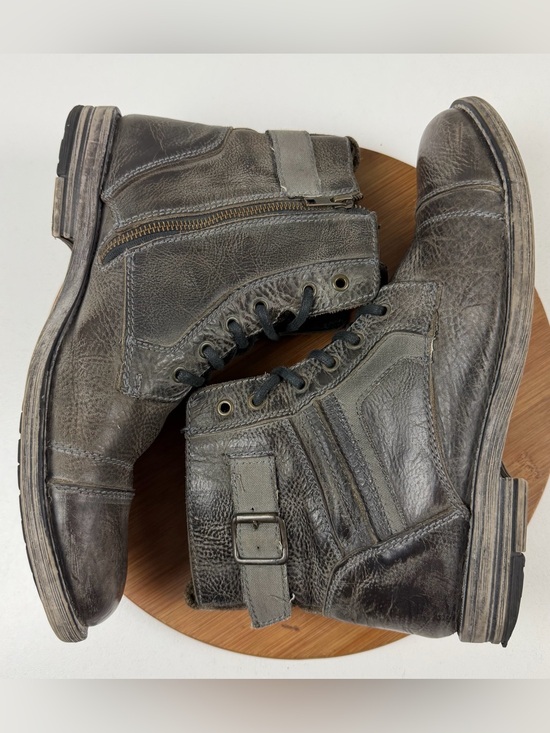 BED|STU Men\'s Ryder Lace-Up Distressed Leather Lace-up Boots main image 8